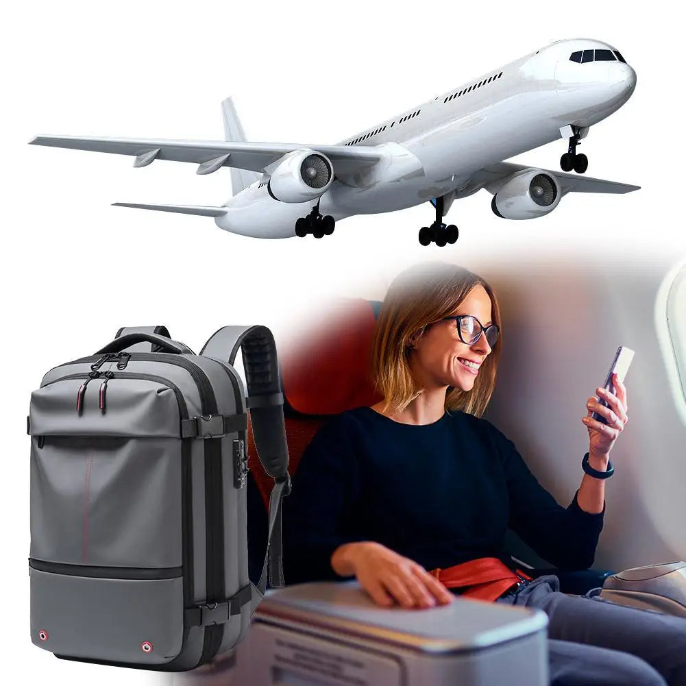 TripMateX™ Travel Backpack Vacuum Compression
