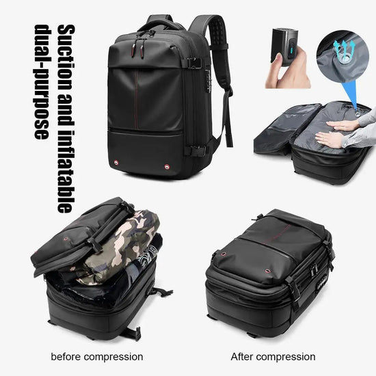 TripMateX™ Travel Backpack Vacuum Compression